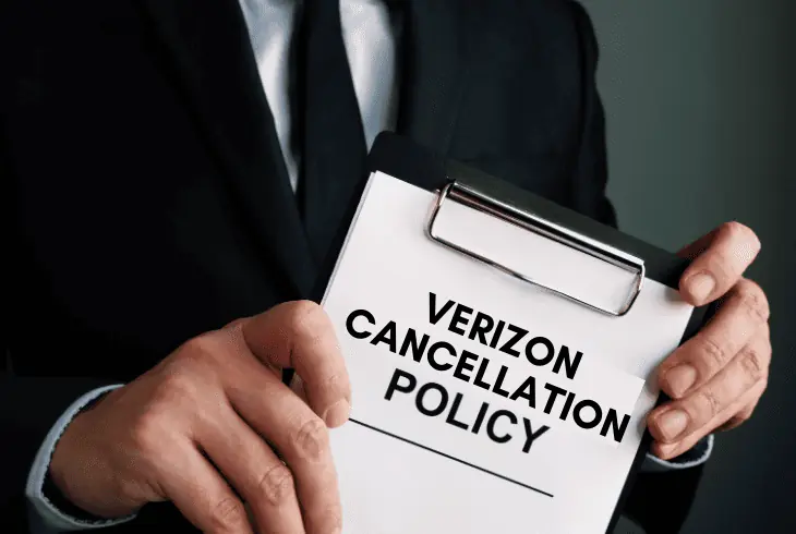 the guide on verizon cancellation poiicy
