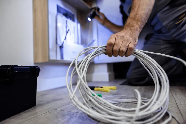 how find a main cable connection