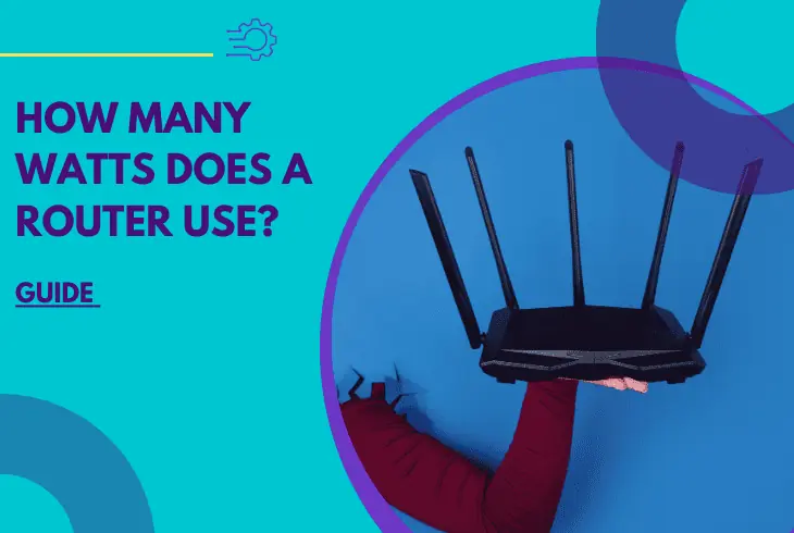 how many watts does a router use