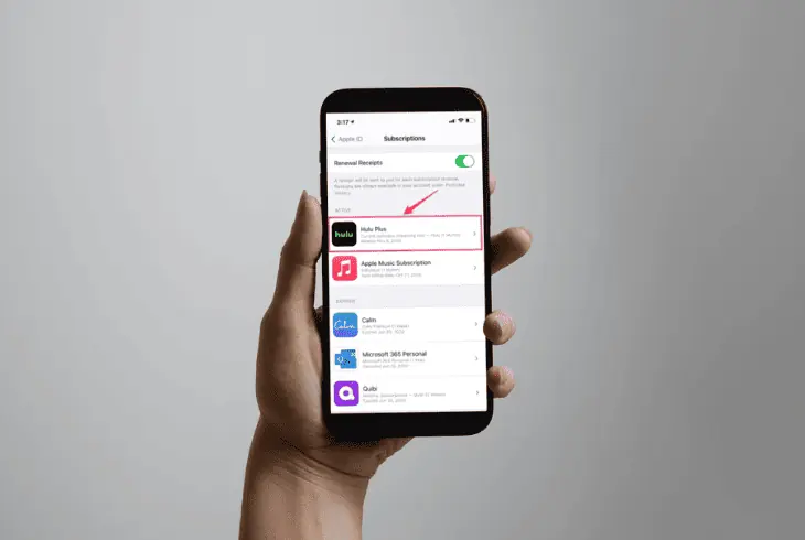 uninstall hulu on ios