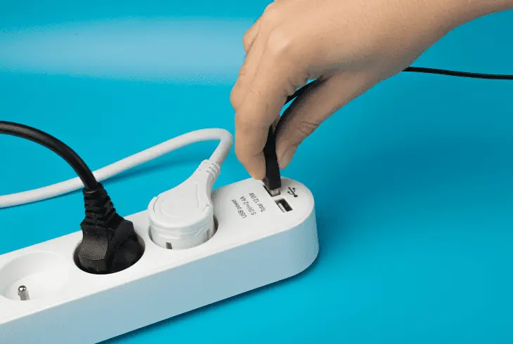 install the charger in a different outlet