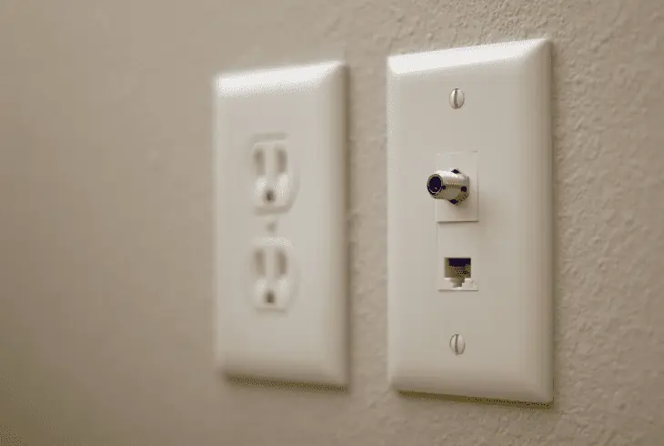 locate your coax cable outlets