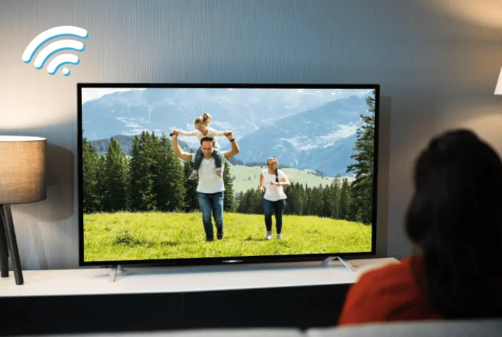perform a test on the tv box