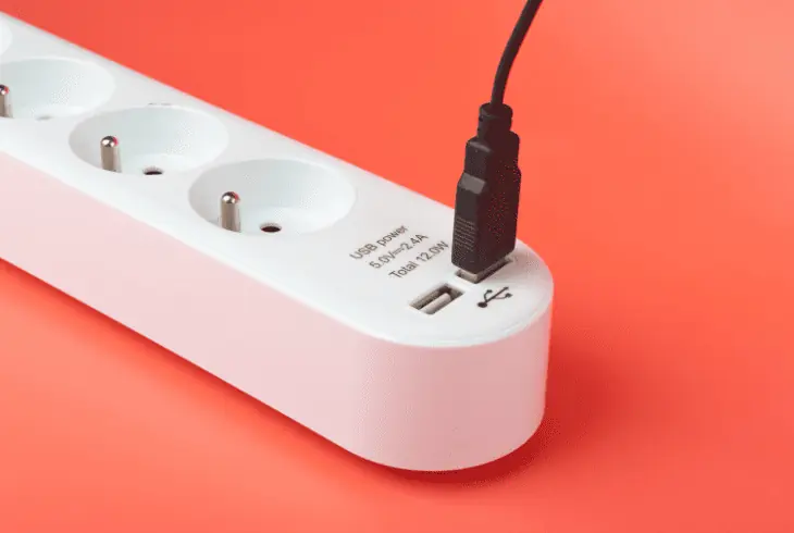reconnect the charger from power