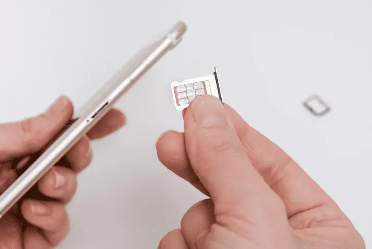 reinsert the verizon sim card