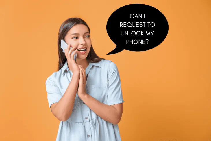 request to unlock your phone