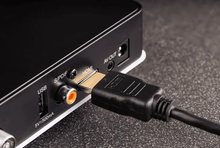 reset the hdmi connection