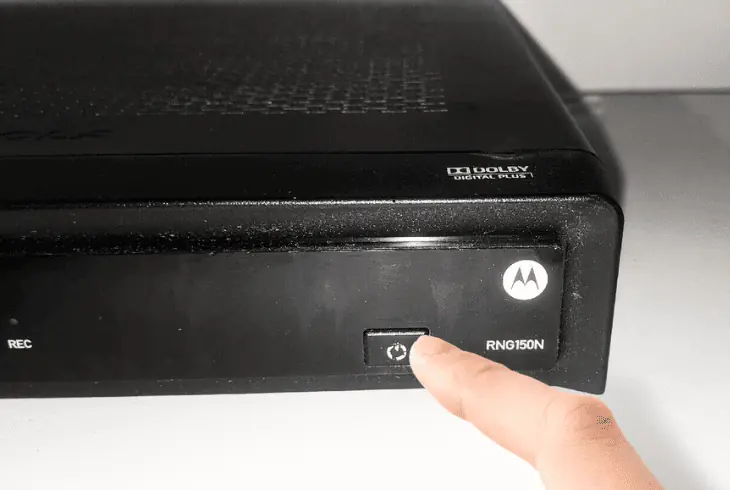 restart the xfinity tv box