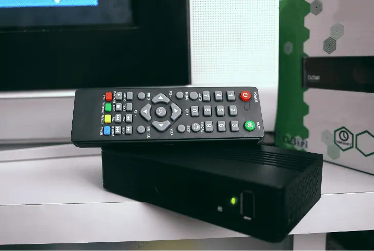 restore initial settings on the tv box