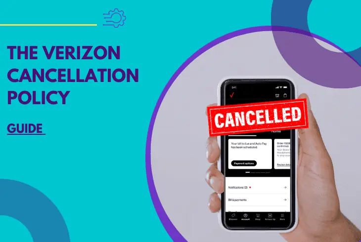 verizon cancellation policy