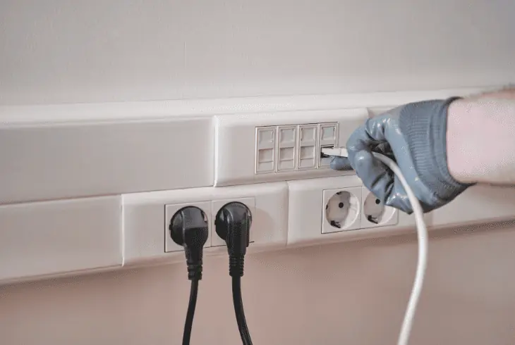 trace all the cables from splitter box