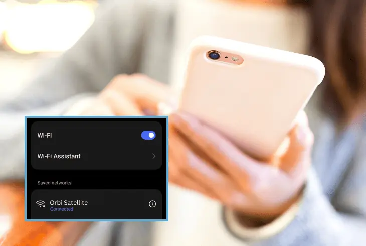 try connecting to the satellite