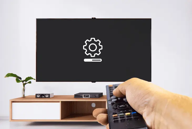 update the tv's firmware