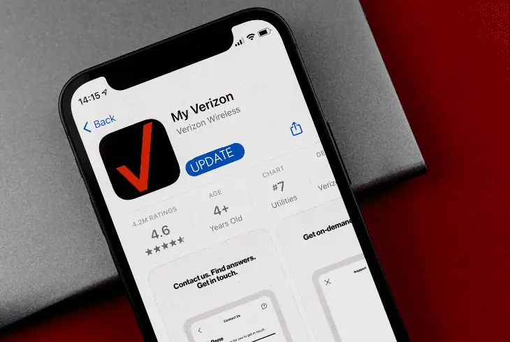update the verizon app