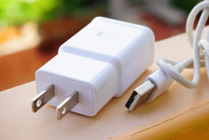 use a different charging adapter