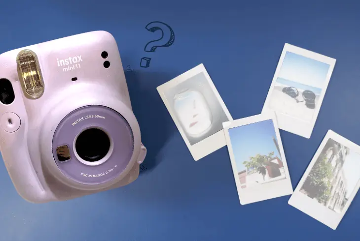 why are my instax mini 11 pictures blurry