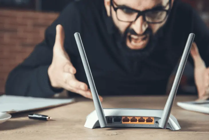 why modem has no internet after resetting