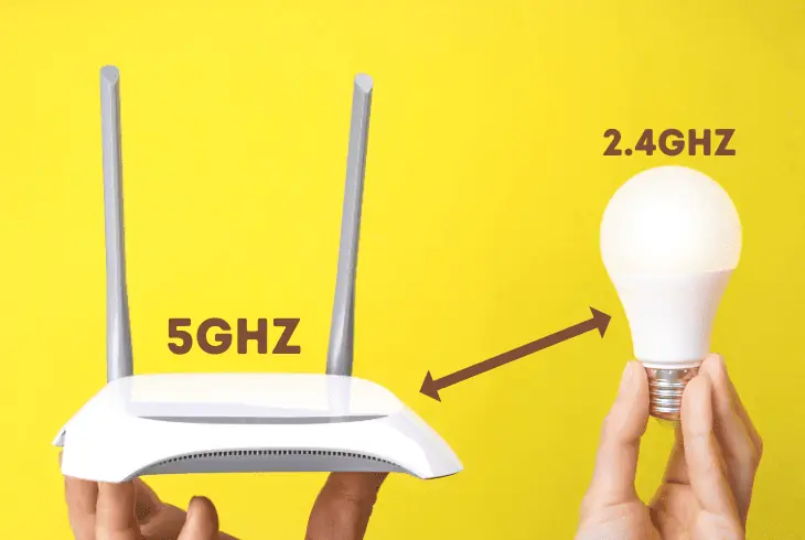 2.4ghz smart bulb connect to 5ghz