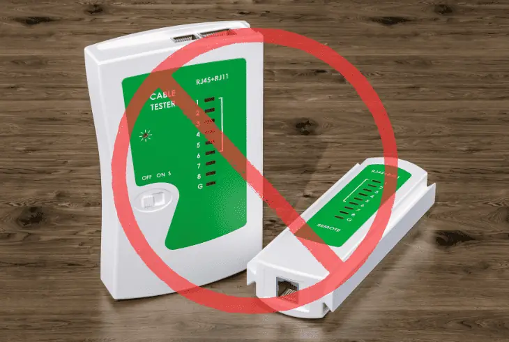test ethernet cable without a tester