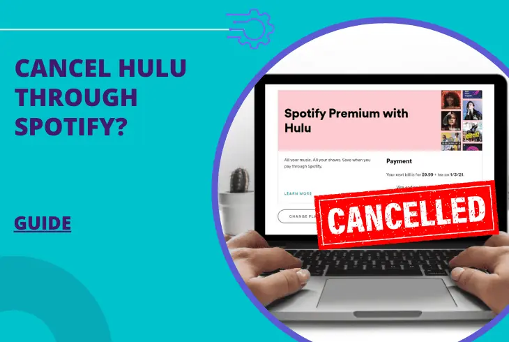 how to cancel hulu through spotify