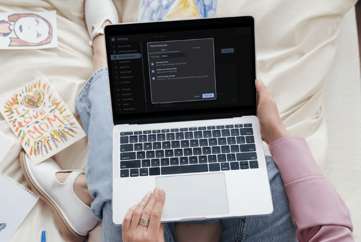 clear peacock browser cache