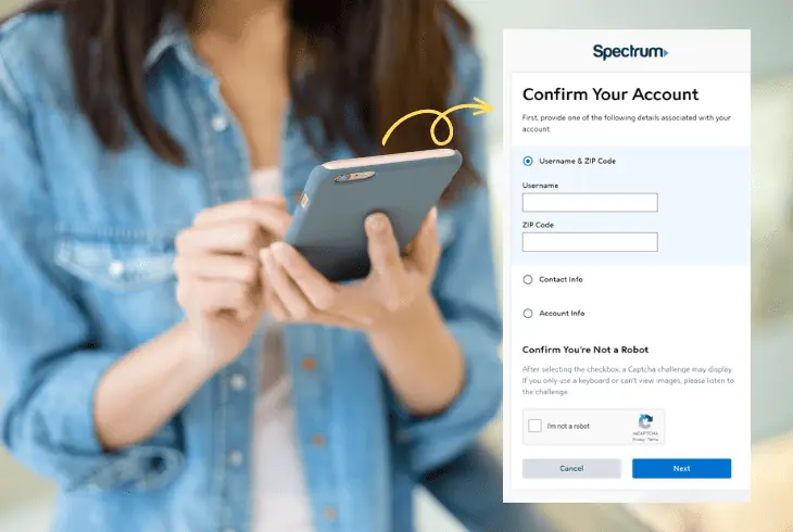 confirm the data limits on spectrum account