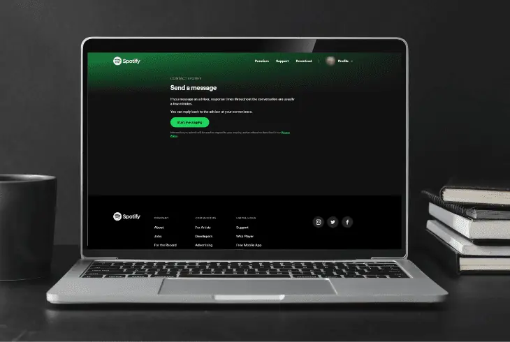 contact spotify support