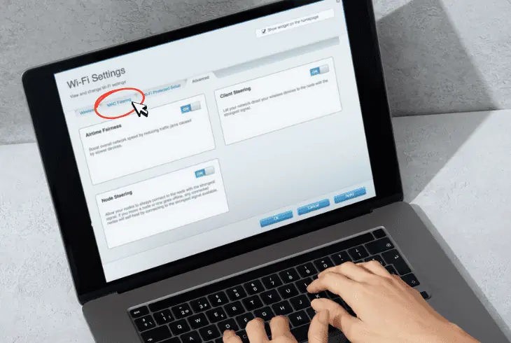 deactivate the mac address filter