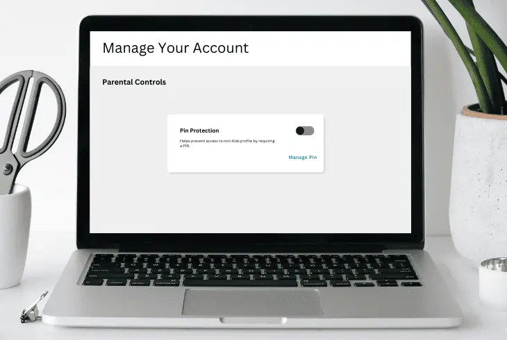 disable pin protection on your hulu account