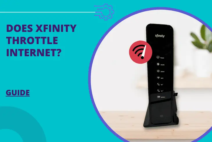does xfinity throttle internet