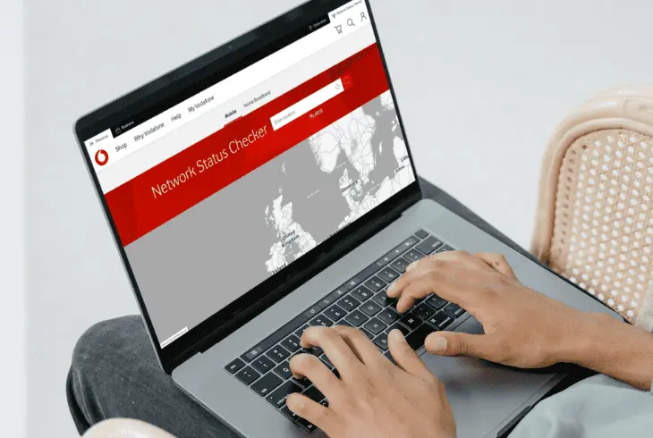 identify a vodafone outage