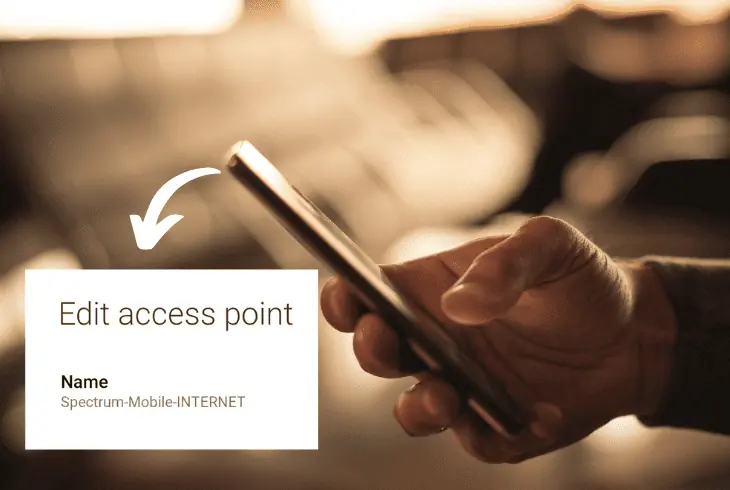 manually specify the spectrum mobile