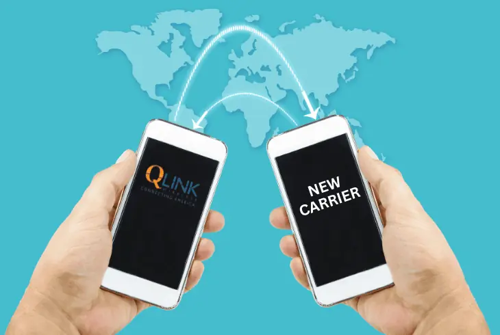 transfer qlink to new carrier