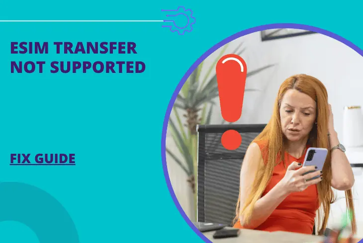 esim transfer not supported