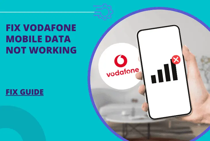 vodafone mobile data not working