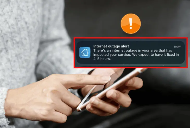 check for service outage