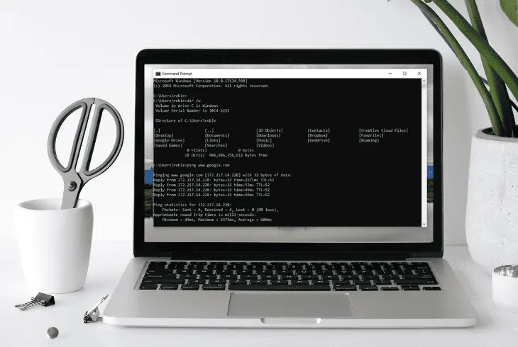 ping your modem to verify connection