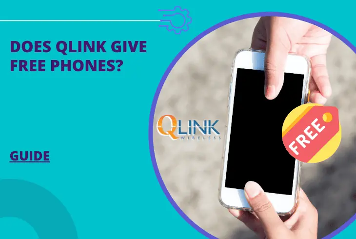 does qlink give free phones