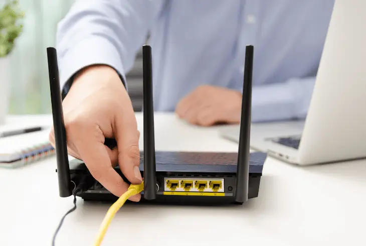 reconnect the service modem