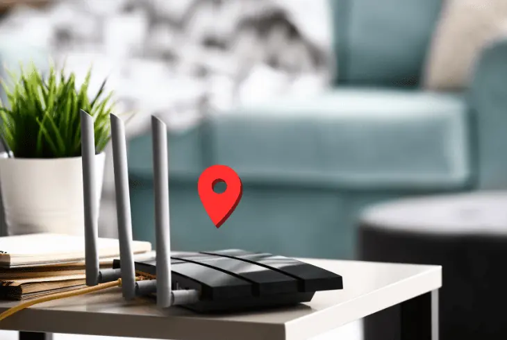 relocate the wireless router
