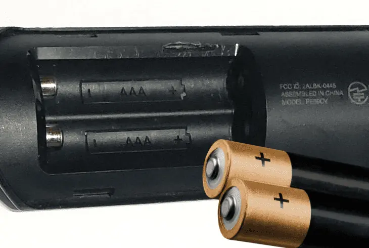 replace the batteries