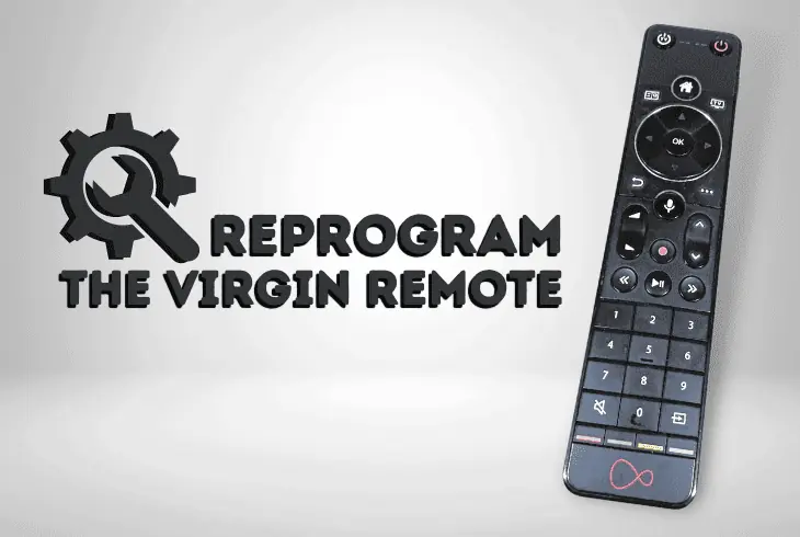 reprogram the virgin remote
