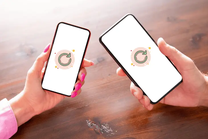 reset both phones
