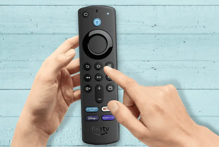 reset the fire tv remote