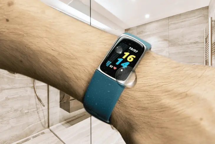is safe to expose fitbit to water