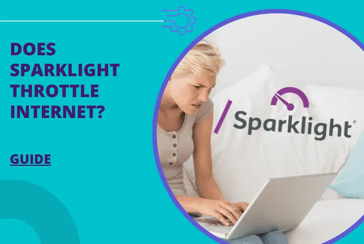 does sparklight throttle internet