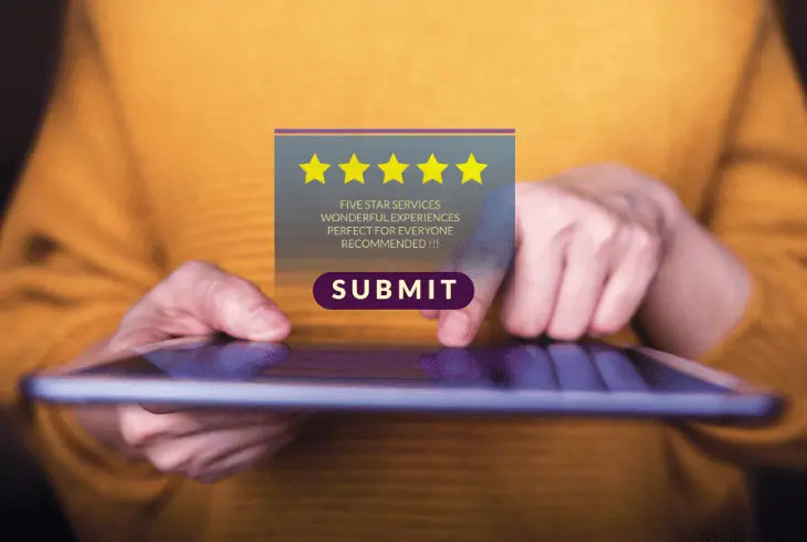 the customer experiences