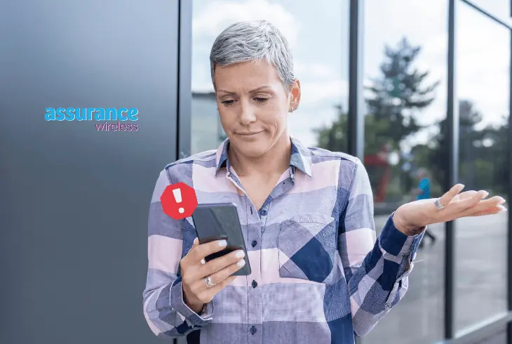 why is assurance wireless phone not working