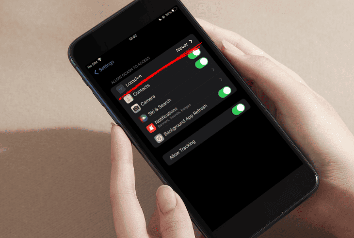 tweak app permissions