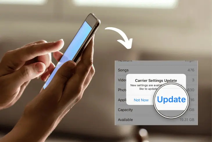 update your carrier settings